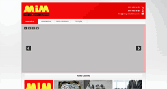 Desktop Screenshot of mimpvdkaplama.com